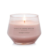 Yankee Candle Studio Medium Candle, Vanilla Crème Brûlée, 10 oz: Long-Lasting, Essential-Oil Scented Soy Wax Blend Candle | 40-65 Hours of Burning Time image 0